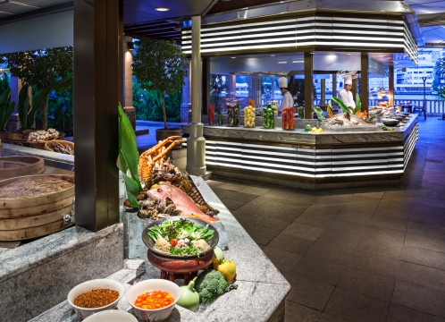 リバーカフェ＆テラス_夕食